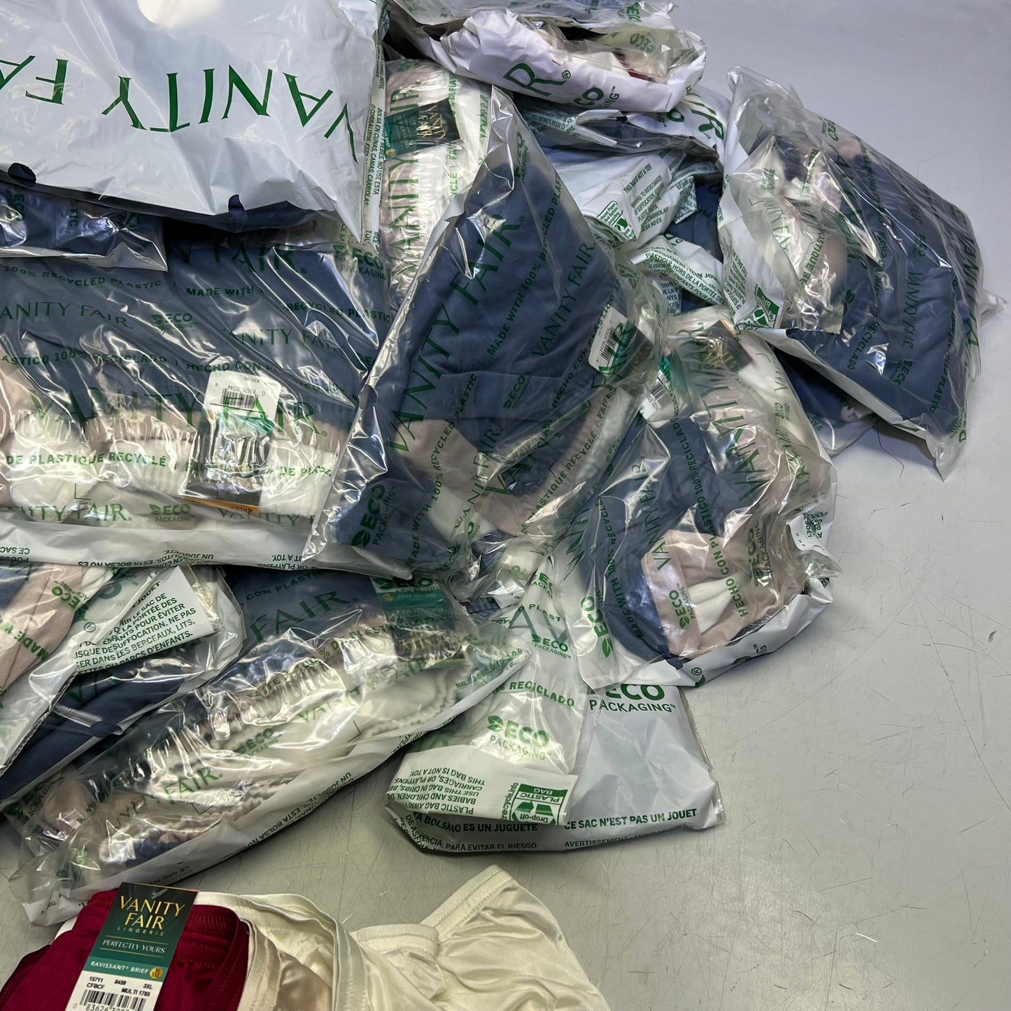 ZA@ VANITIY FAIR Lot of Assorted Underwear Cotton Briefs Women's Variety Sz Multicolor