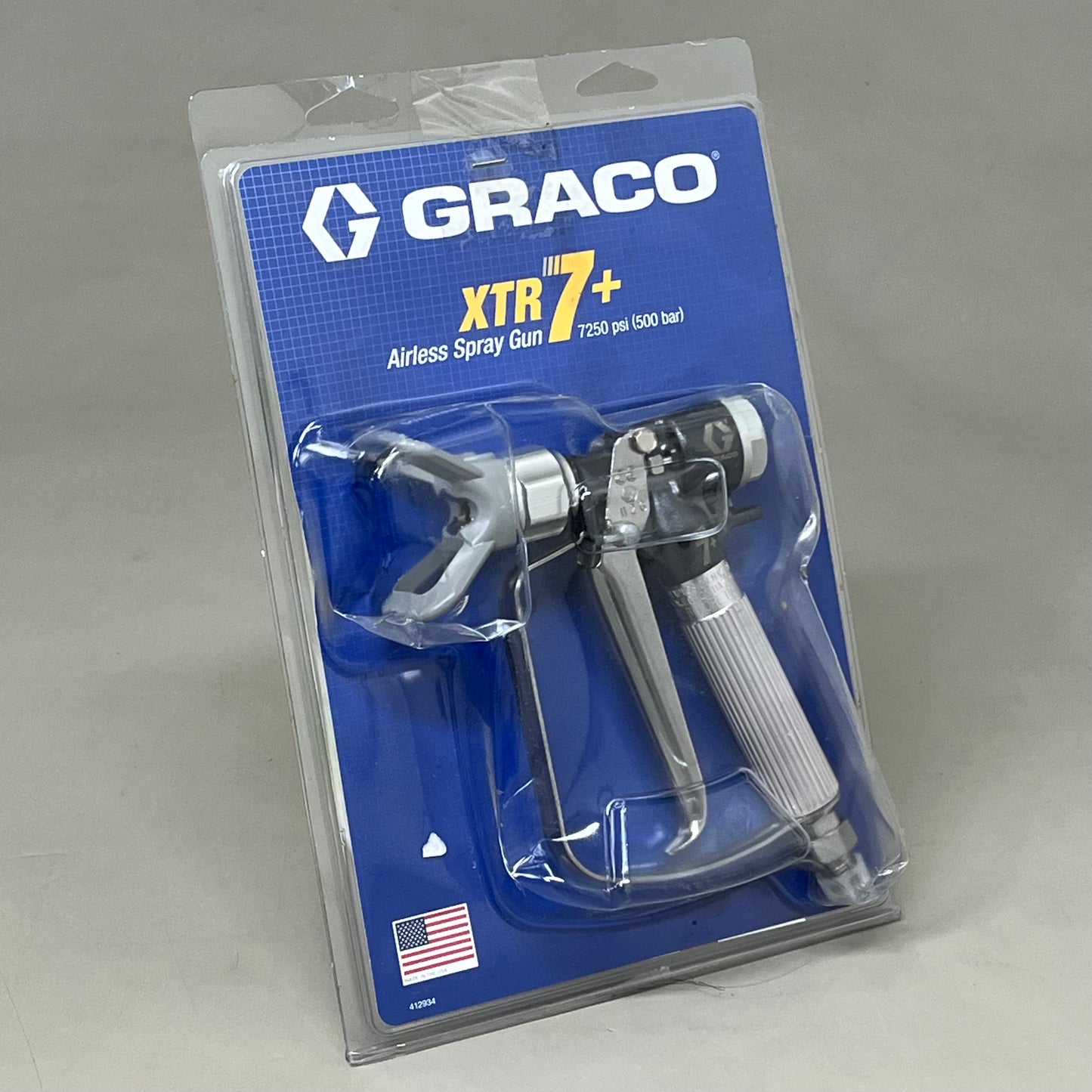 GRACO Airless Spray Gun XTR7+ 7250 PSI 4 Finger Trigger XTR720 3A7469D 412934