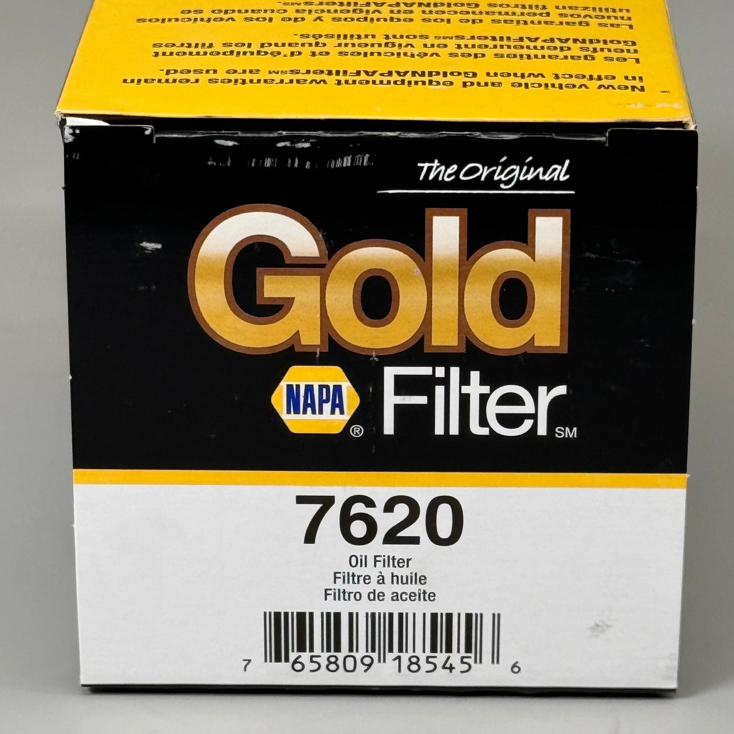 NAPA The Original Gold Filter Enhanced Cellulose 1"-16 Thread 20 Micron 7620