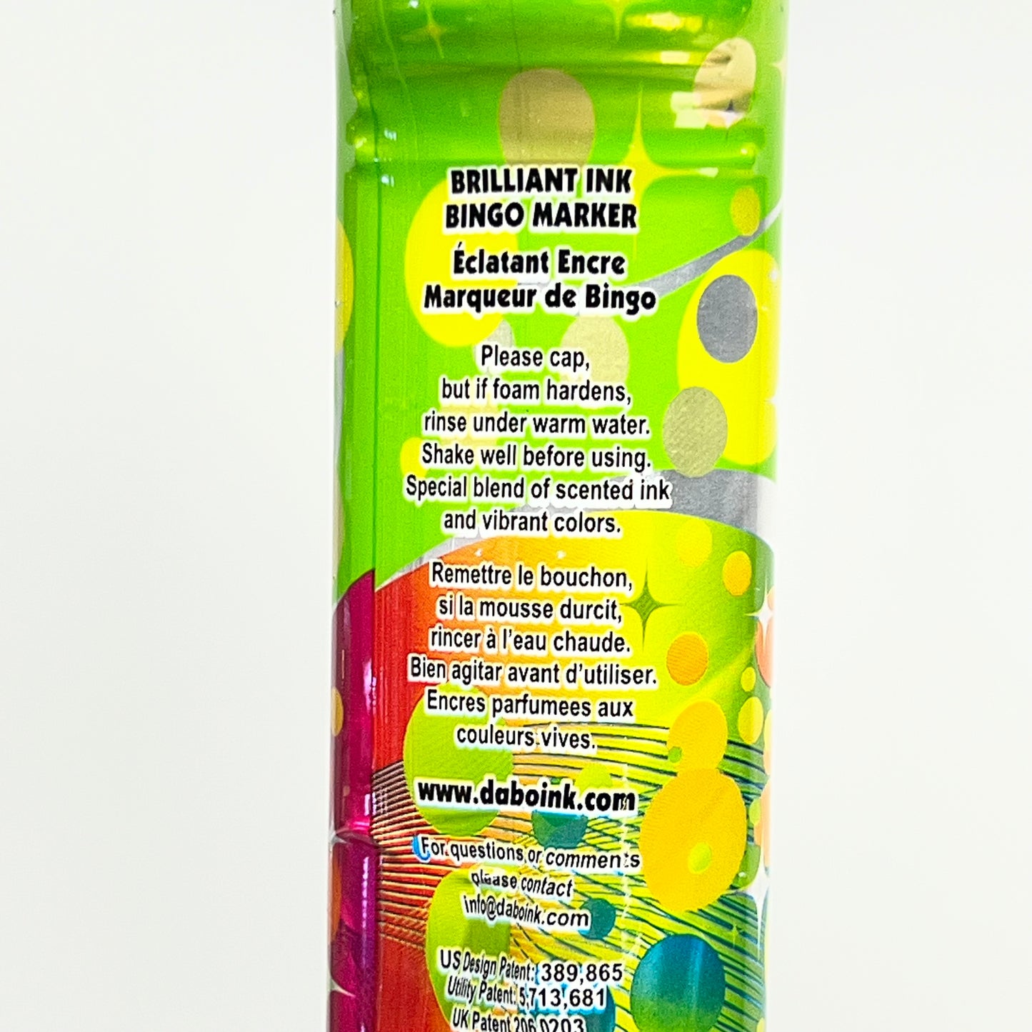 DAB O INK (12 PACK) Sunsational Bingo Marker Bright Ink 43ml/1.4 oz Lime C26