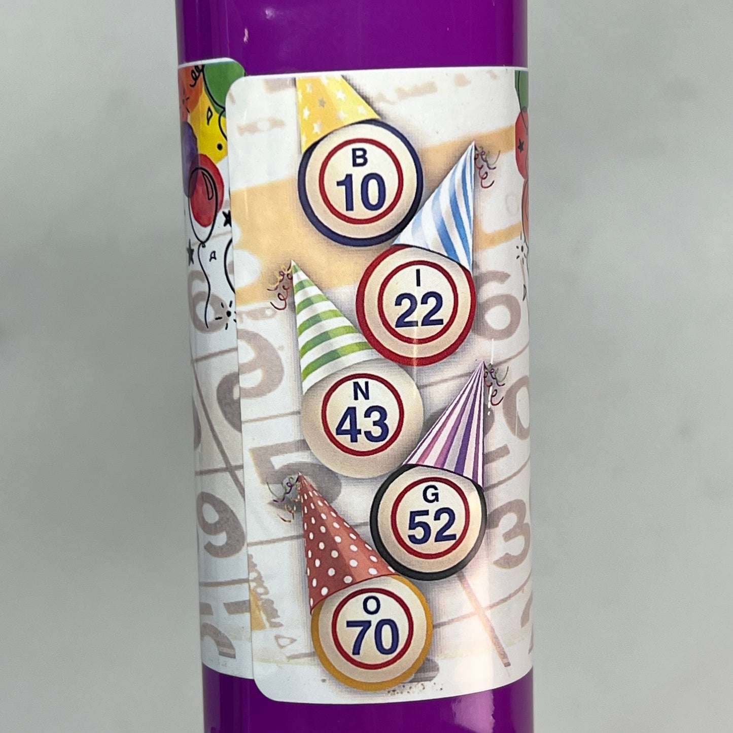 DAB O INK (12 PACK) Onedia Casino Happy Birthday Bingo Marker 4oz Purple D25