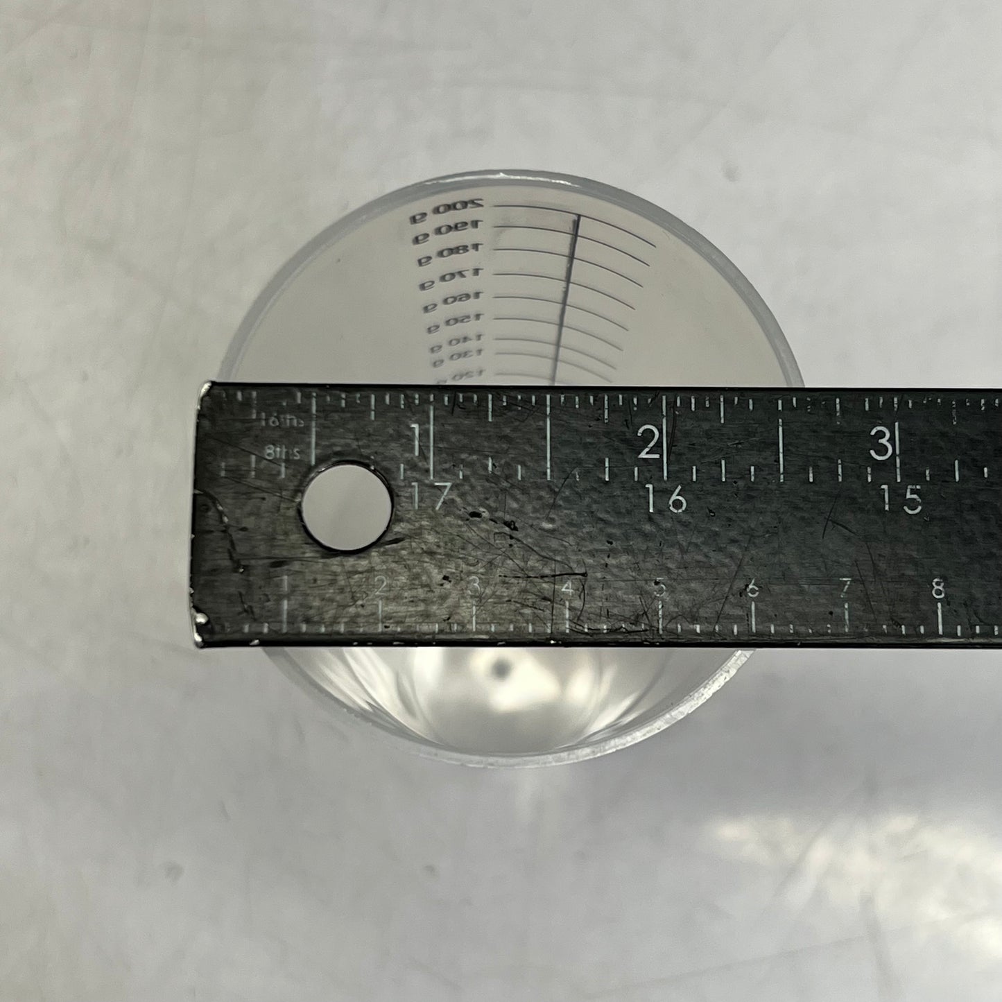 COMPASS 50WG (10 PACK) 7.05 Oz Measuring Cylinder 7.05 oz Clear 7970