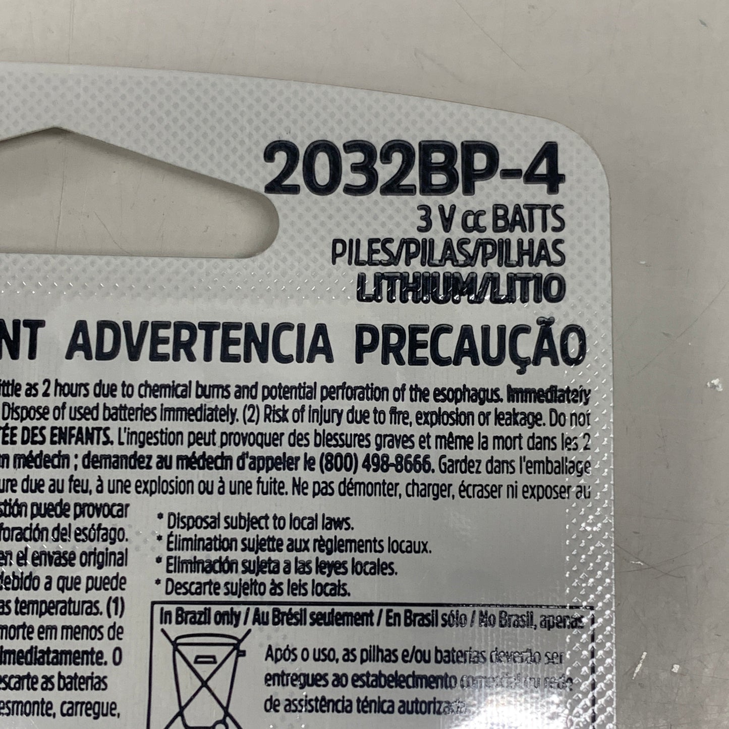 ZA@ ENERGIZER (2 PACK, 8 Total Batteries) 2032 Lithium Coin Battery for Key FOB 851179 C