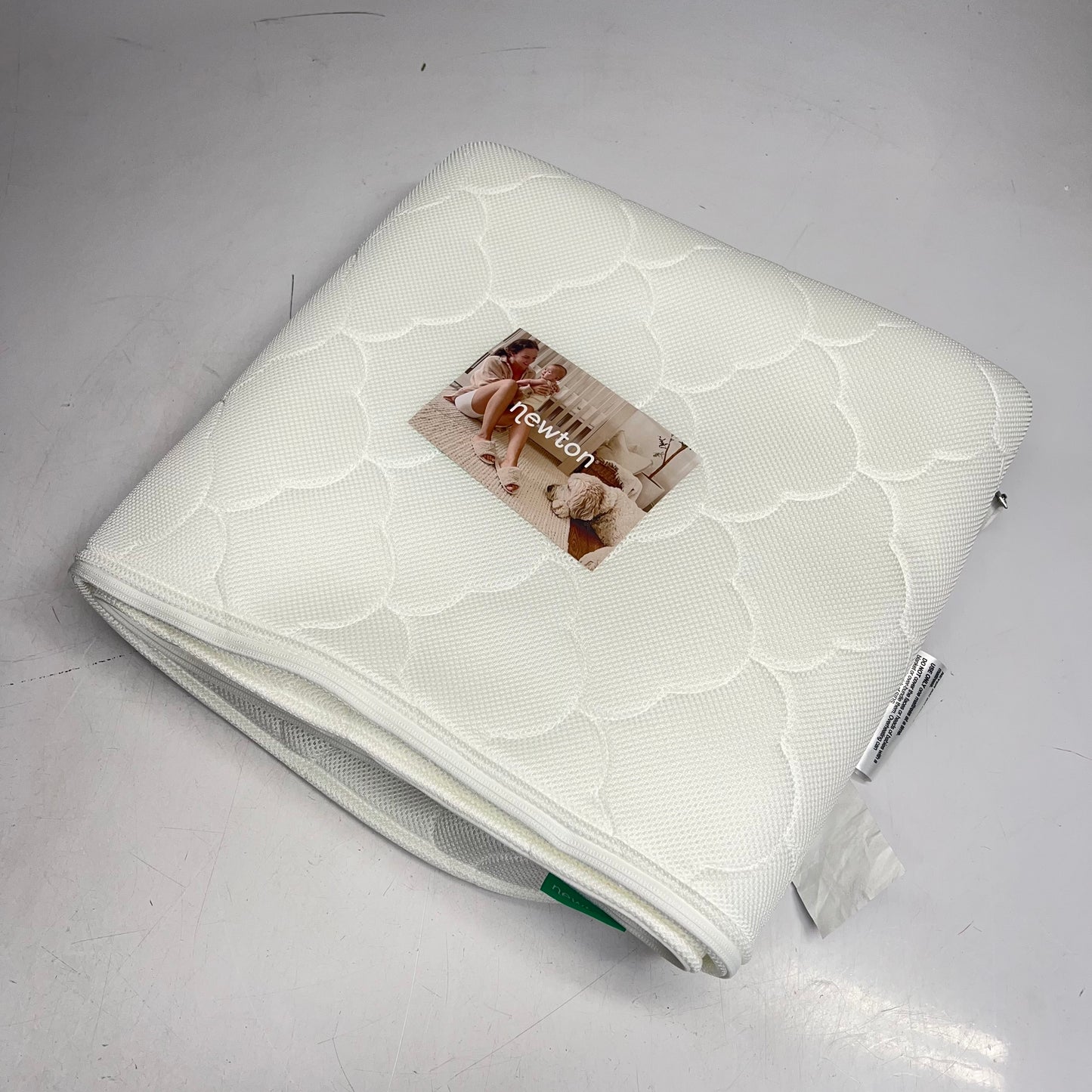 NEWTON Waterproof Breathable Crib Mattress Pad Fits 52"x28" White (New Other)