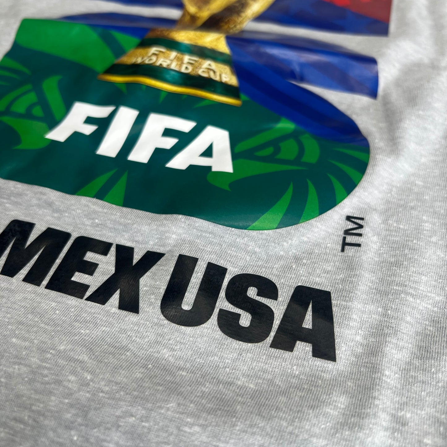 FIFA STORE Official Licensed Product World Cup 2026 Tee Shirt Unisex Sz M Grey