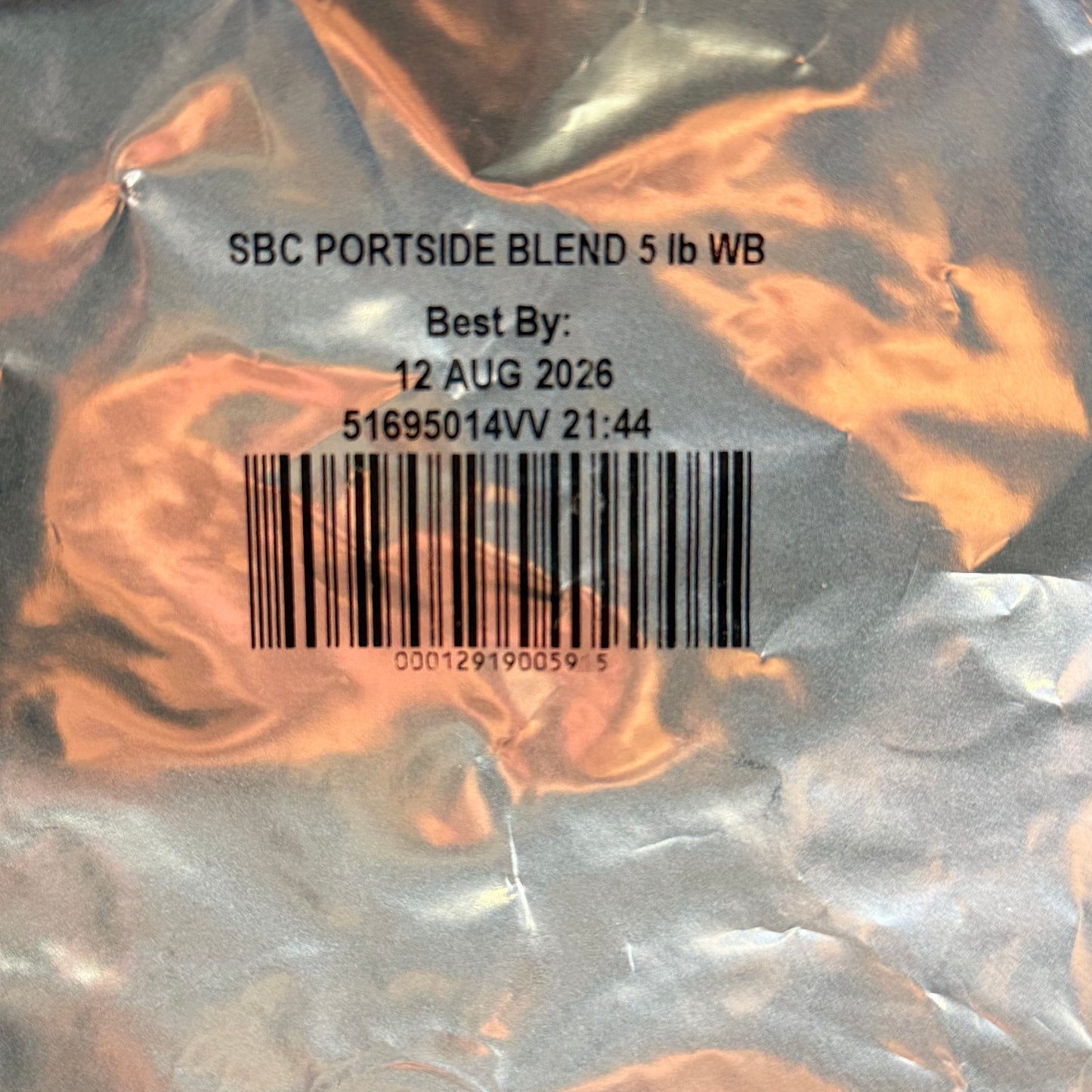 ZA@ SEATTLE'S BEST COFFEE (4 PACK) Portside Blend 5LB  BB 08/26 A