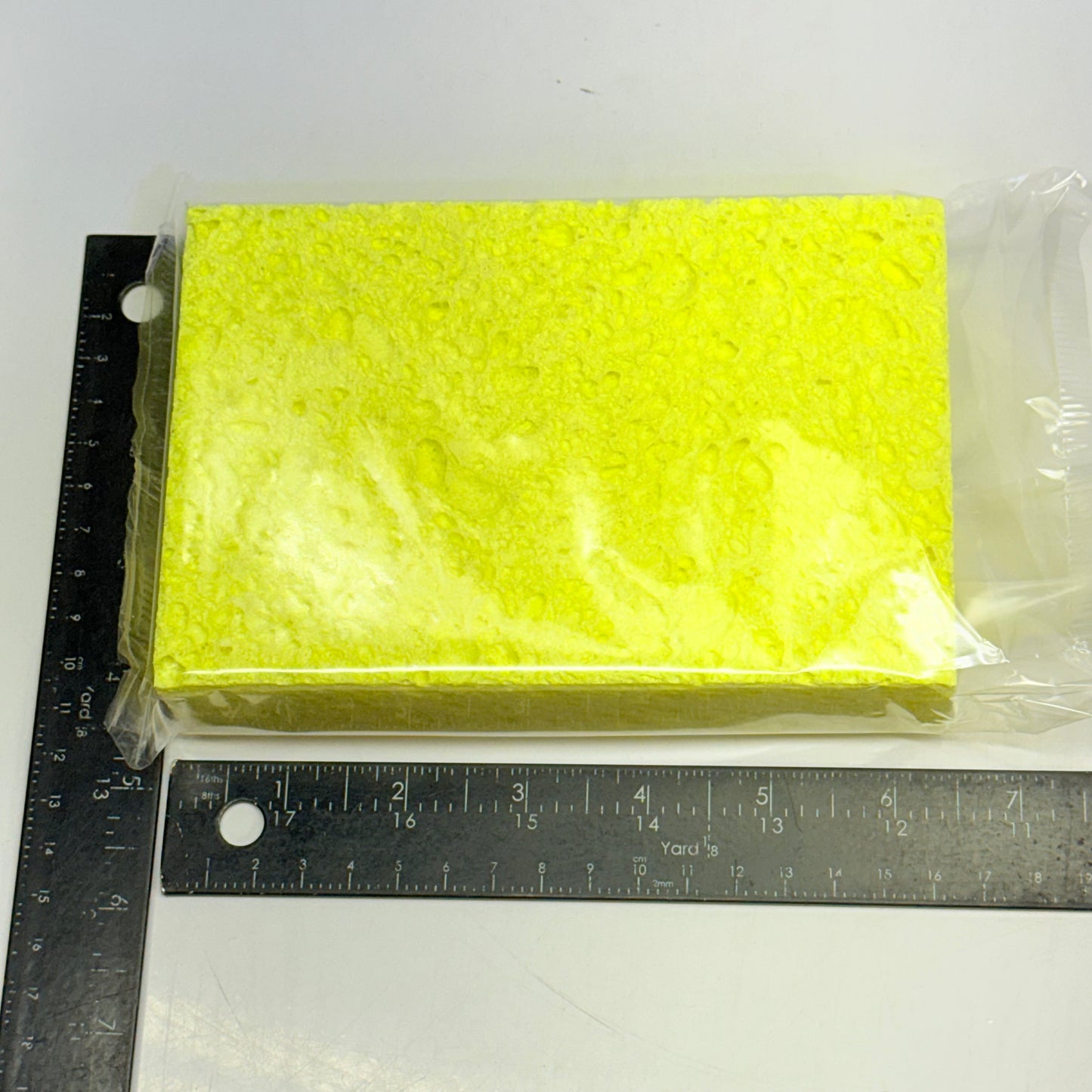 GLOBAL INDUSTRIAL (12 PACK) Cellulose Sponge 6.25" X 4.125" X 1.25" Yellow