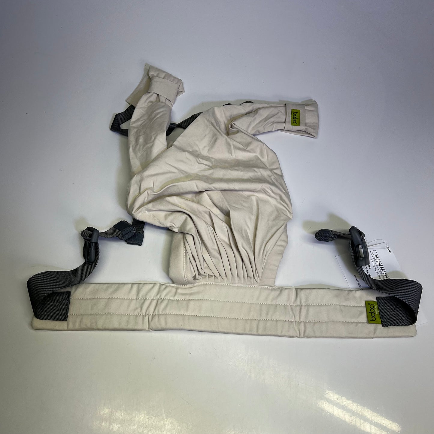 ZA@ BOBA Bliss Baby Carrier One Size 24"-58" Waist Organic Stone BLS2-0STO C