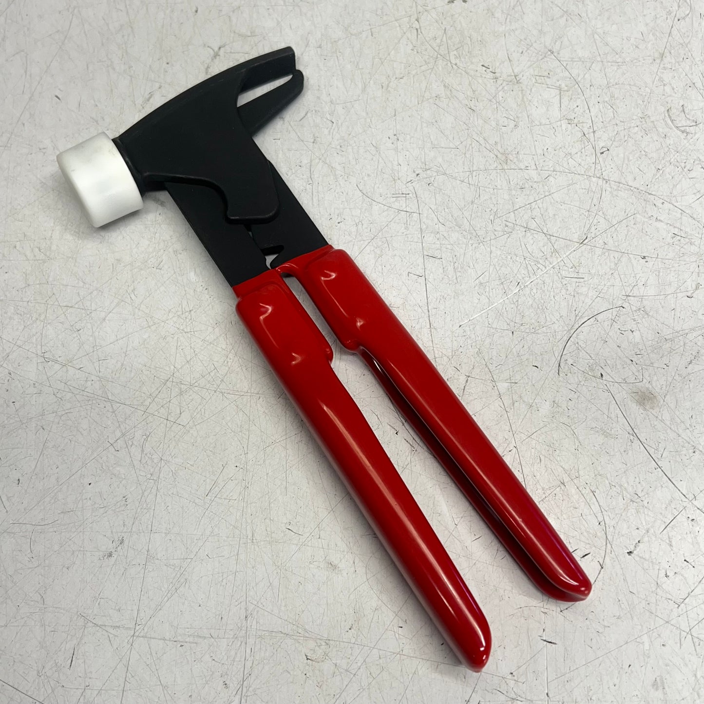 ASCO SUPPLY Heavy Duty Wheel Weight Hammer Tool Red/Black 486-33580