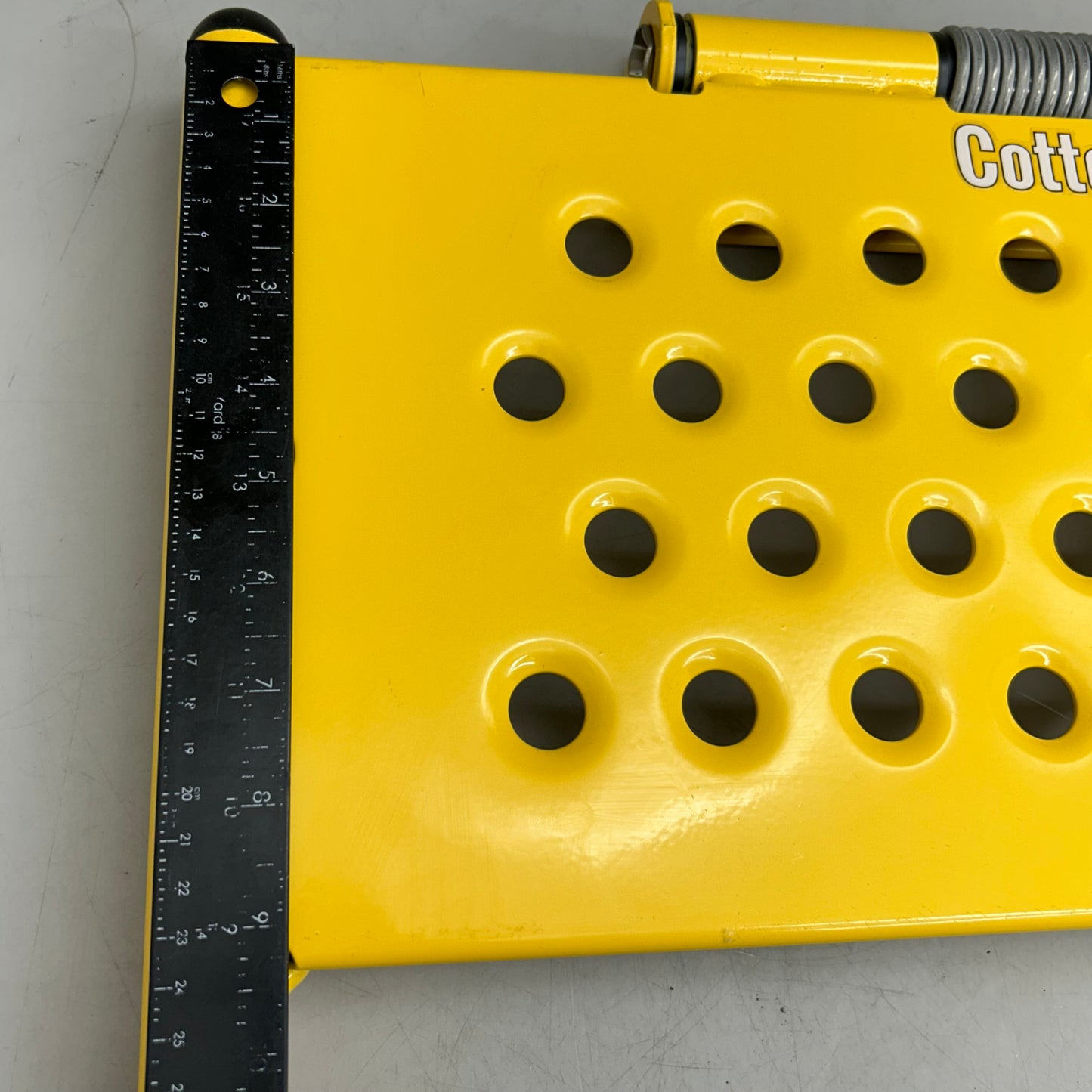 COTTERMAN  Adjustable Safety Gate 16"-26" Yellow D0900071-01 New Other- Shelf Wear