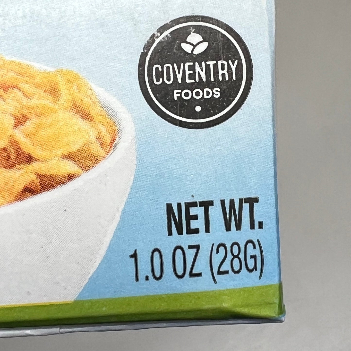 ZA@ COVENTRY FOODS 96 Pack Cereal Corn Flakes Crisp Golden Flakes 1.0 oz ( New) D