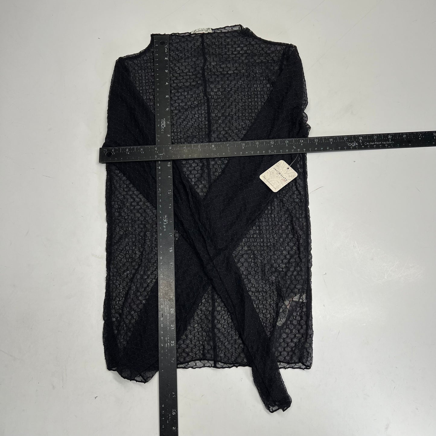 FREE PEOPLE Minding My Business Mock Neck Top Women's Sz M Black OB2249049