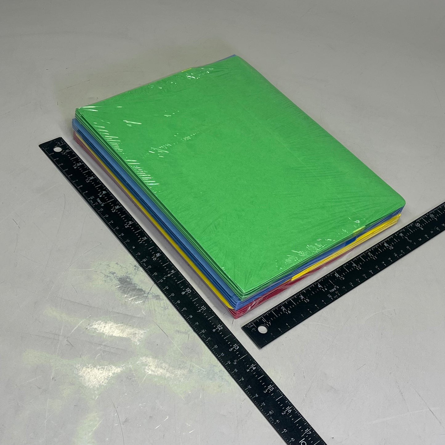 OFFICE DEPOT (5 PACK) File Cabinet Pockets  Letter Sz 3-1/2" Rainbow 1378432