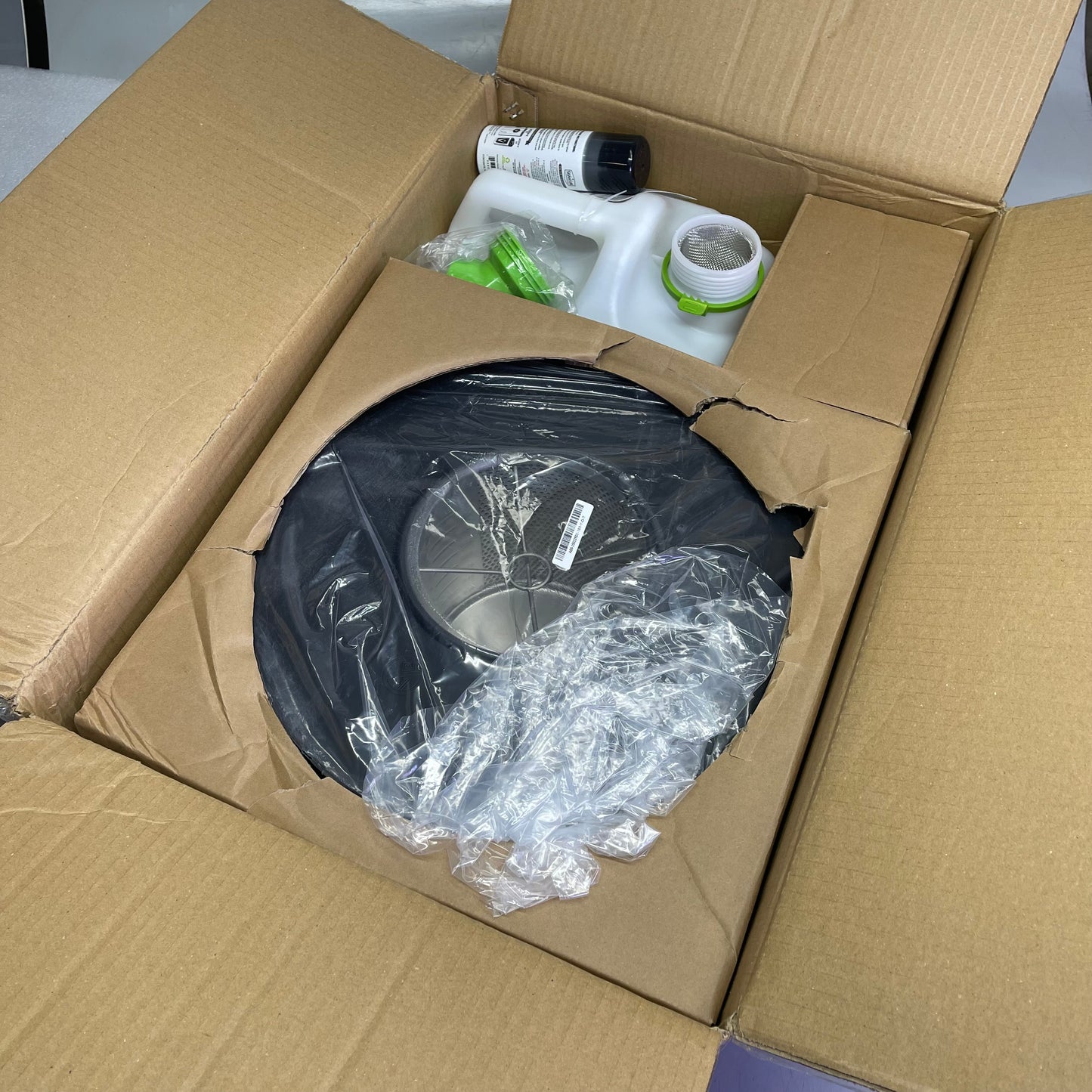 ECOSMART AB8 Round Ethanol Burner 14” Black ESF.2.B.AB8