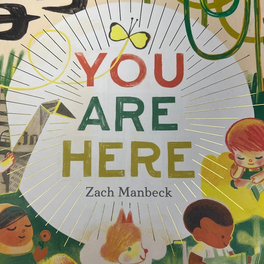 ZA@ YOU ARE HERE (2 PACK) By Zach Manbeck Hardcover Children's Book