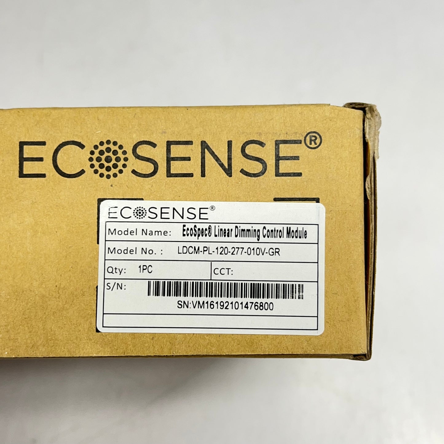 ECOSENSE Led Linear Dimming Control Module 0-10v Grey LDCM-PL-120-277-010V-GR