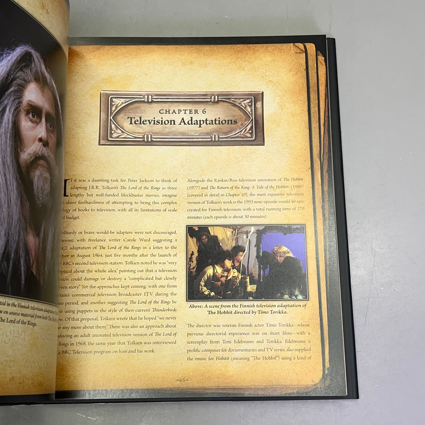 MIDDLE EARTH ENVISIONED The Hobbit & The Lord Of The Rings Hardback Book