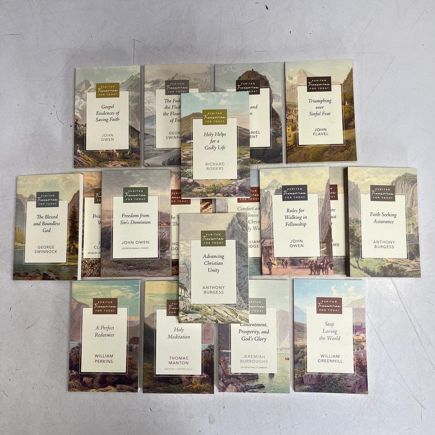 PURITAN TREASURES FOR TODAY 19 Volume Bundle Paperback Books Authentic Faith