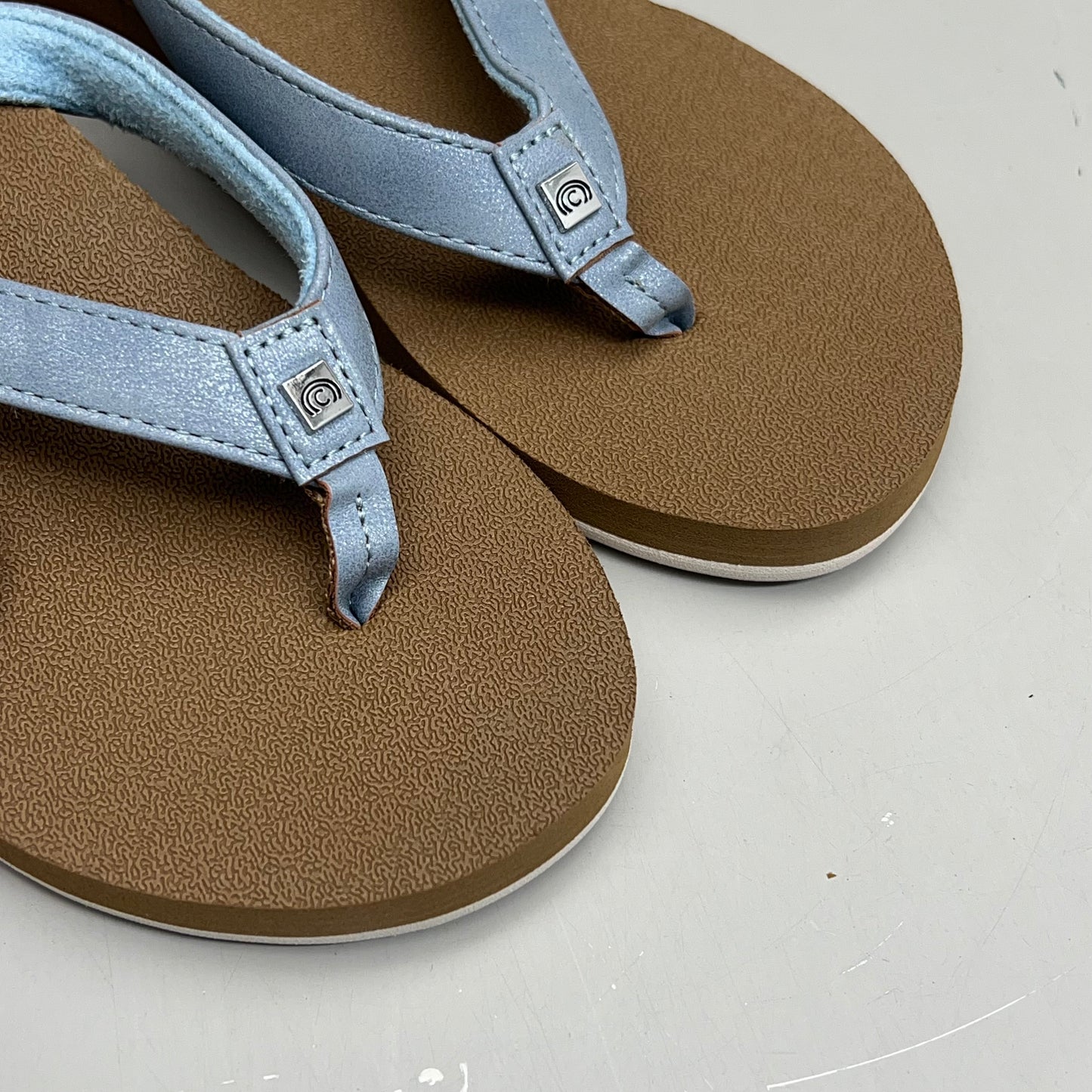 COBIAN Skinny Bounce Comfortable Synthetic Strap Women's Sz 8 Blue SKI25-400-08