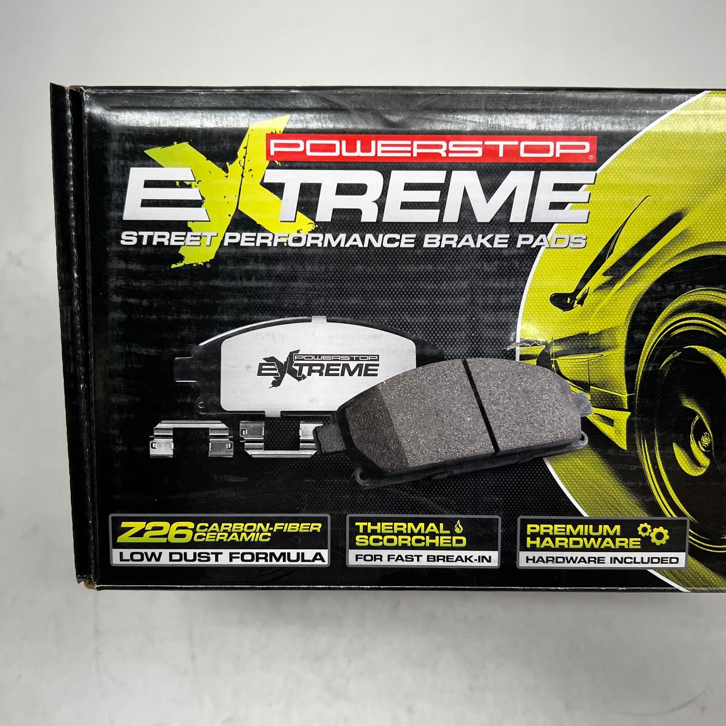 POWER STOP Street Performance Carbon Fiber Ceramic Brake Pads Z26-1365