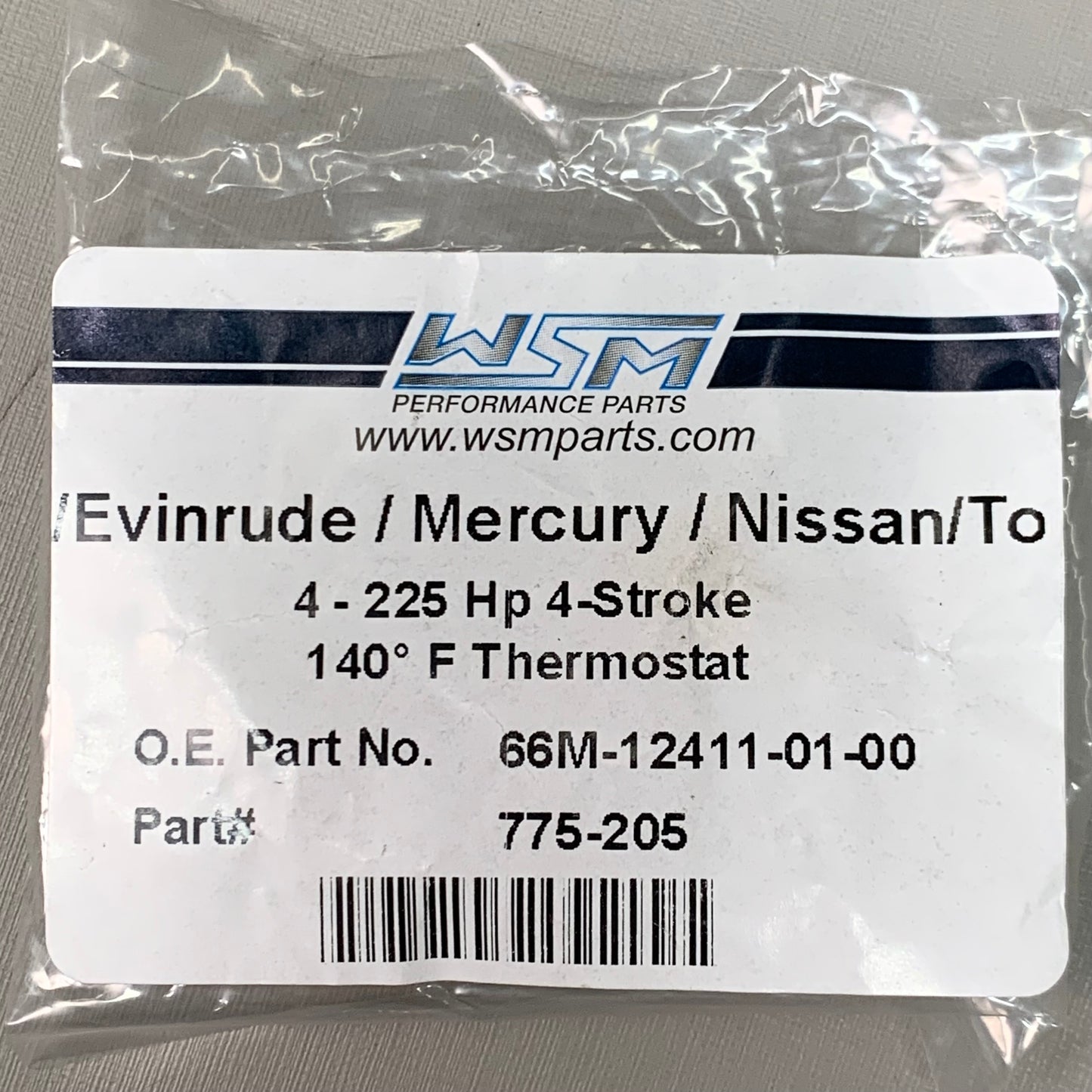 WSM (2 PACK!) Evinrude / Mercury / Nissan 4-225 Hp 4-Stroke 66M-12411-01-00