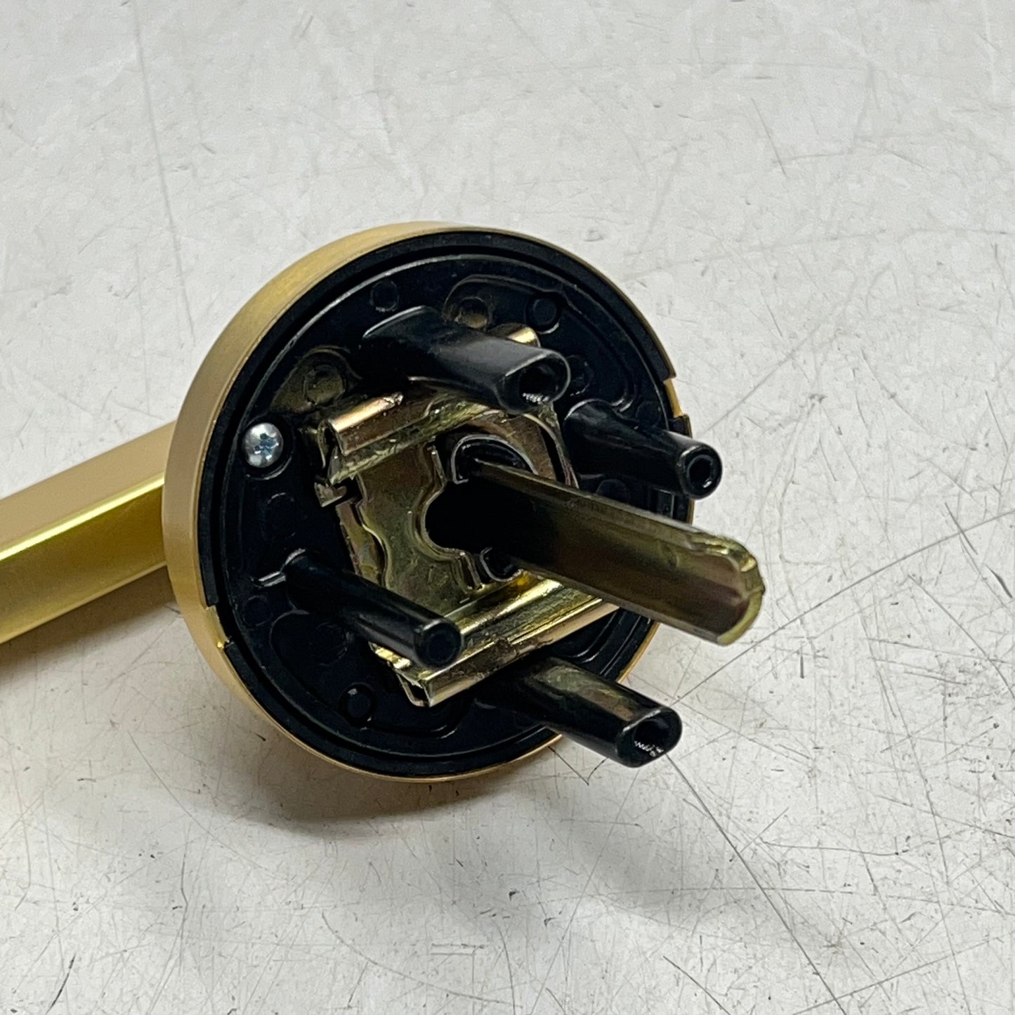 KWIKSET Halifax Passage/hall Closet Handle & Hardware Satin Brass 97200-996