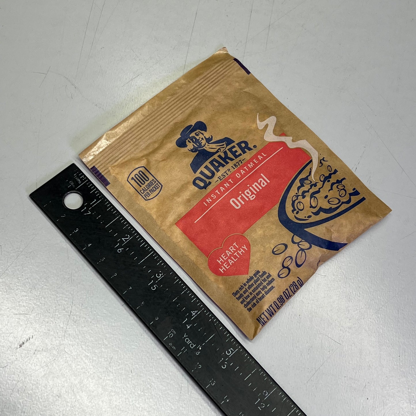 QUAKER (48 COUNT) Instant Oatmeal Original Flavor Individual Packages BB 05/26