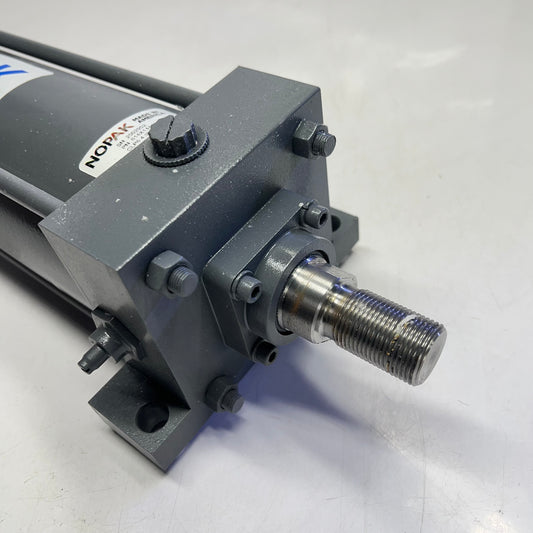 NOPAK American Made Hydraulic Cylinder 4" Bore 14" Stroke Grey 614X14A4AN13
