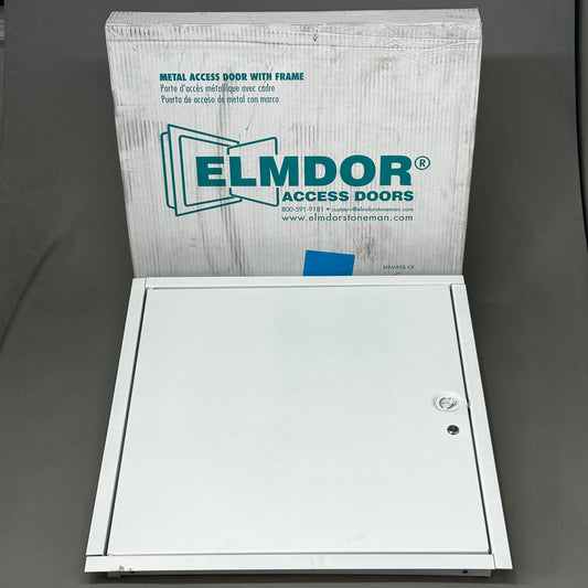 ELMDOR Fire Rated Metal Access Door & Frame w/ Cylinder Lock 24x24 FR24X24PC-CL