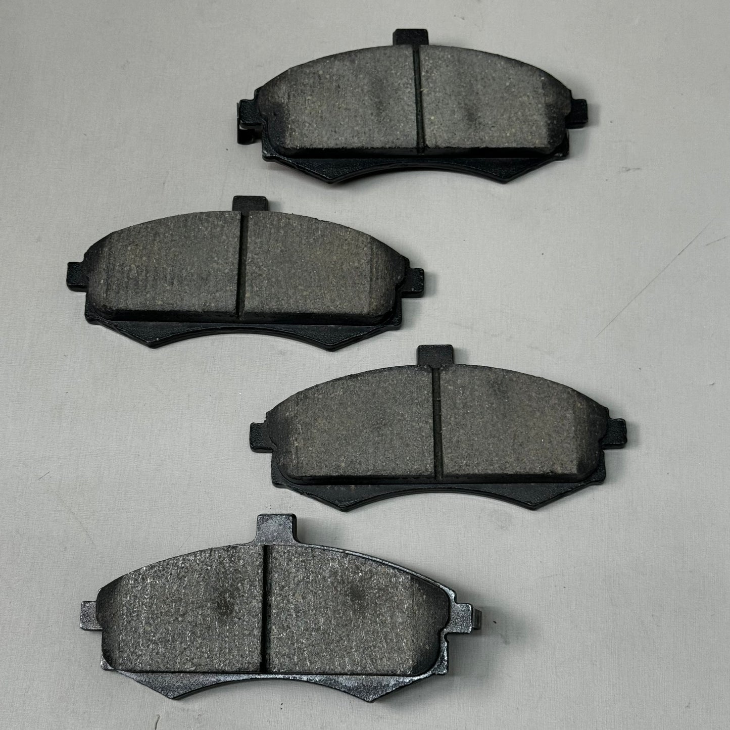 WAGNER QS Ceramic Disc Brake Pad Set 5 1/2" x 2 1/4" Black ZD941