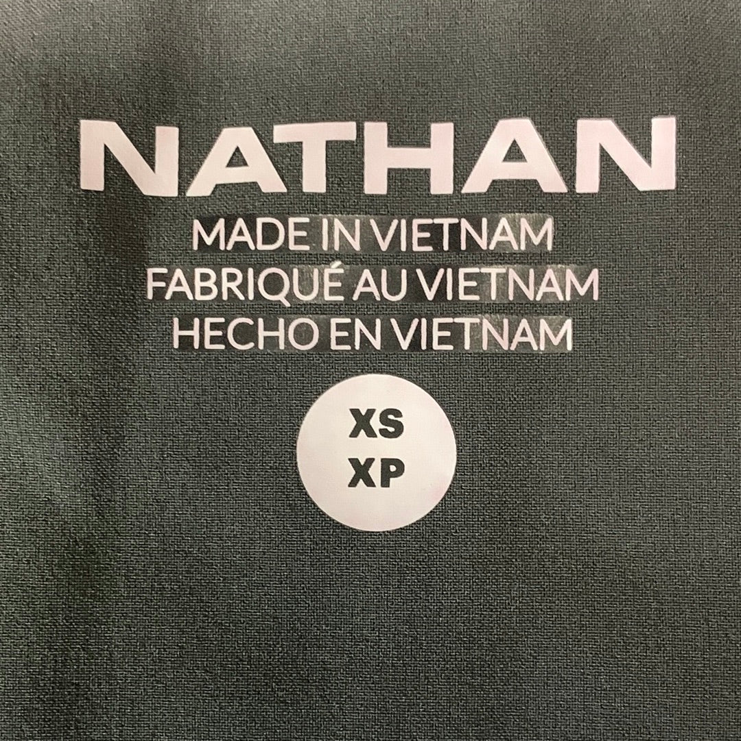 NATHAN Vamos Track Jacket Women's Sz XS Dark Charcoal NS50040-80078-XS (New)