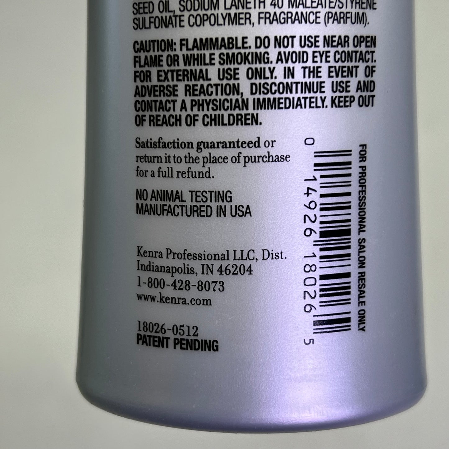 KENRA  Platinum Blow-Dry Mist Smoothing Thermal Protection For Hair 6.8 fl oz