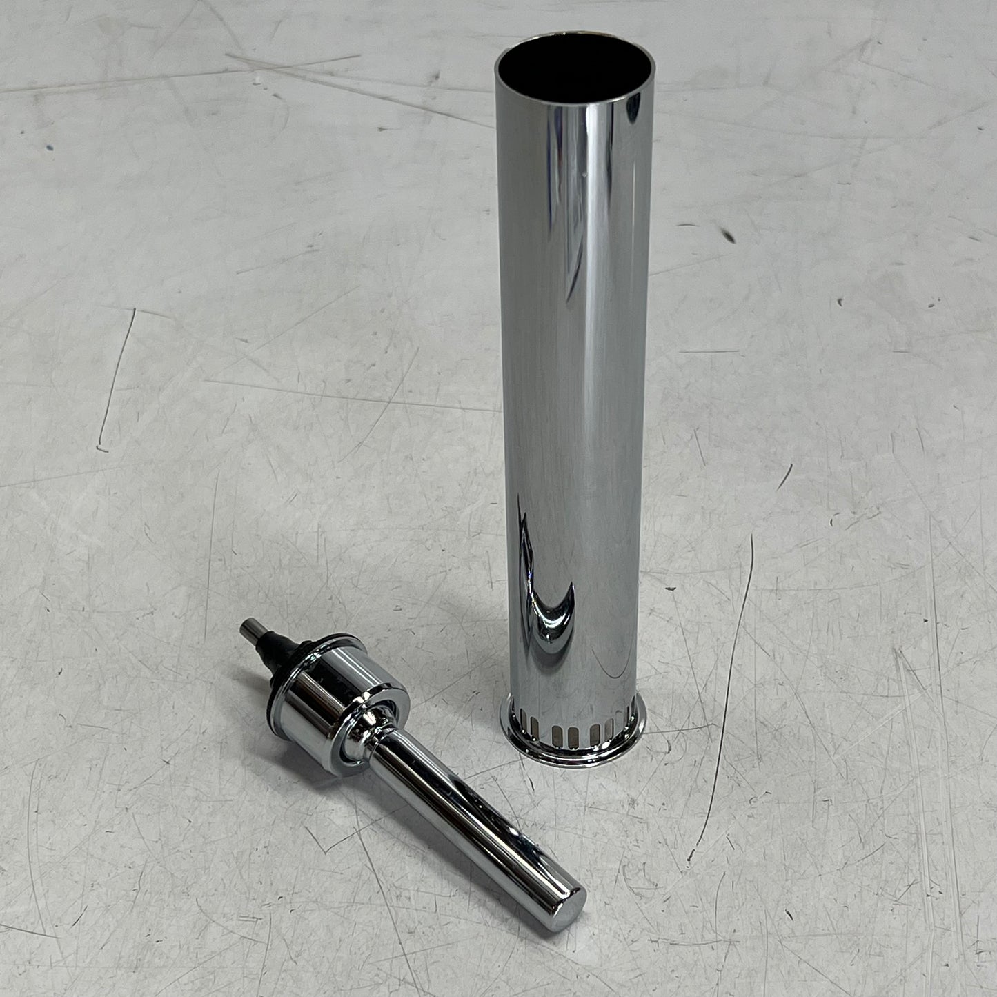 ZA@ SLOAN Exposed Manual Water Closet Flushometer 1.28 GPF Chrome Plate 111-1.28 ( As-Is) May Get One w/ More Dirt