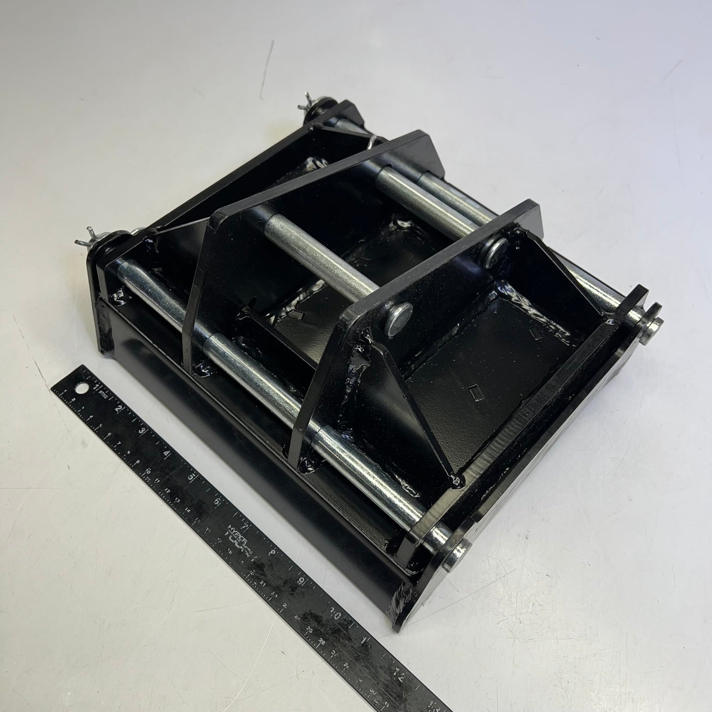 Mechanical Quick Hitch Coupler Attachment for Mini Excavator Mb-500 Black 31312