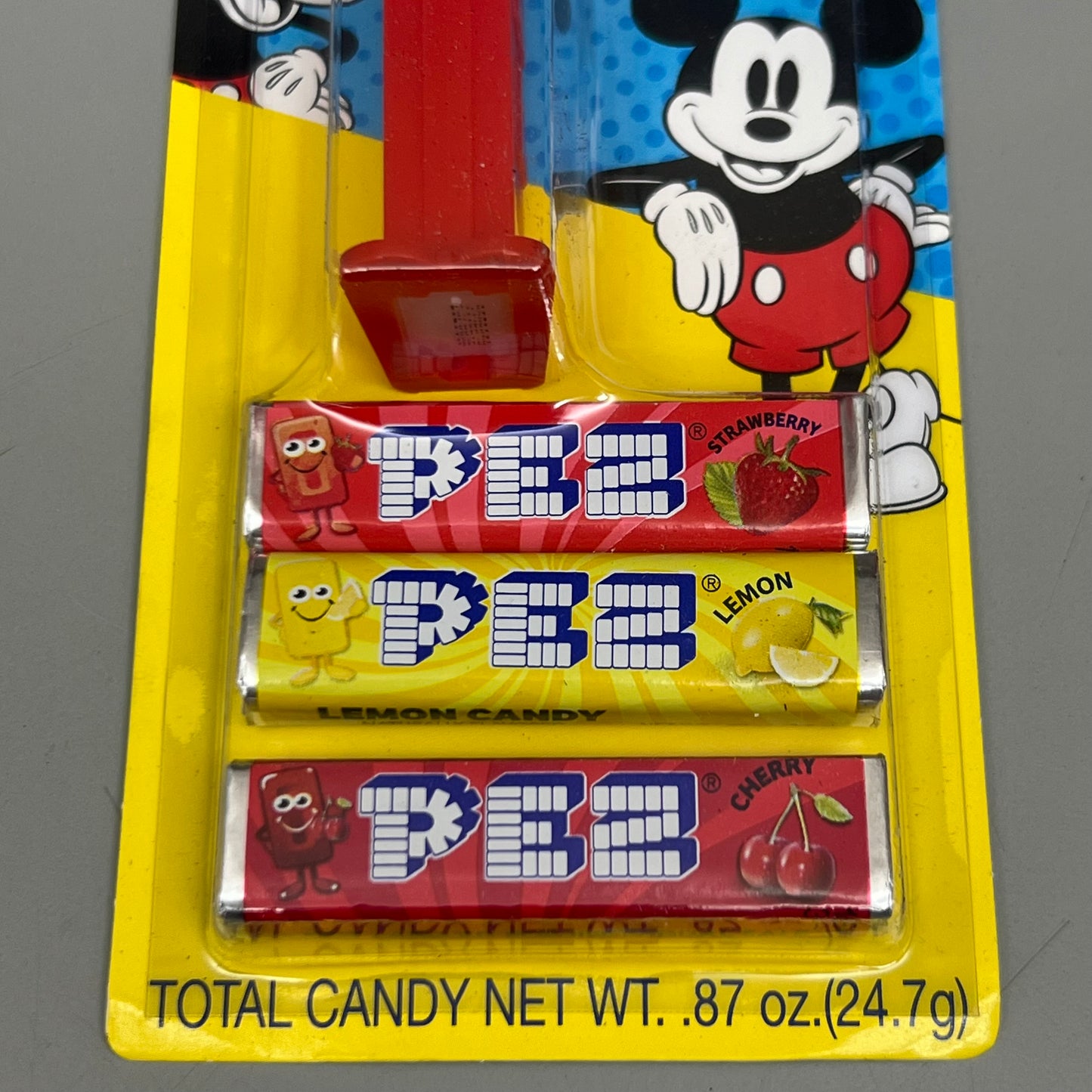 DISNEY PEZ Mickey Mouse & Friends (6 PACK) Candy & Dispenser 039853 BB 11/29