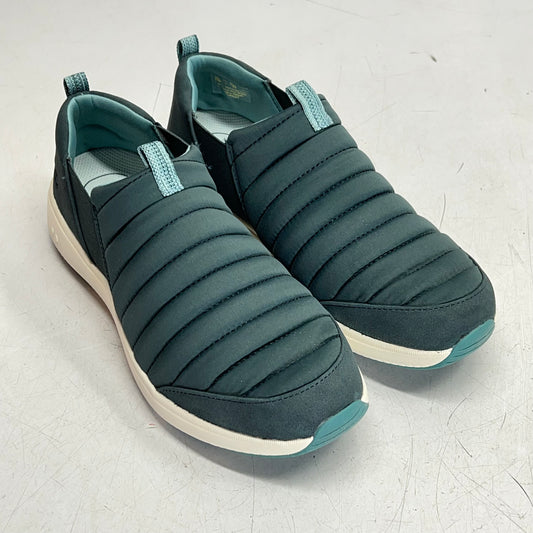 RYKA Quilted Slip-on Pursuit Sneaker Arch Support Women's Sz 5M Dark Sea Green