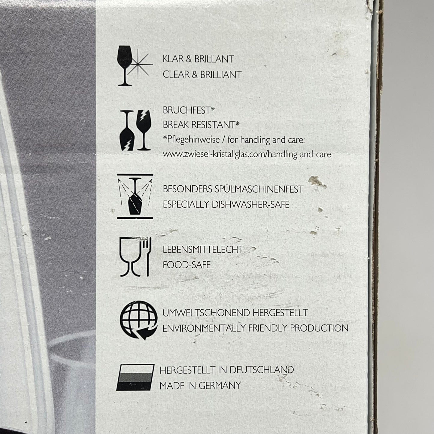 ZA@ SCHOTT ZWIESEL (6 PACK) Forte Wine Goblet Glass 17 oz Clear 8465/130