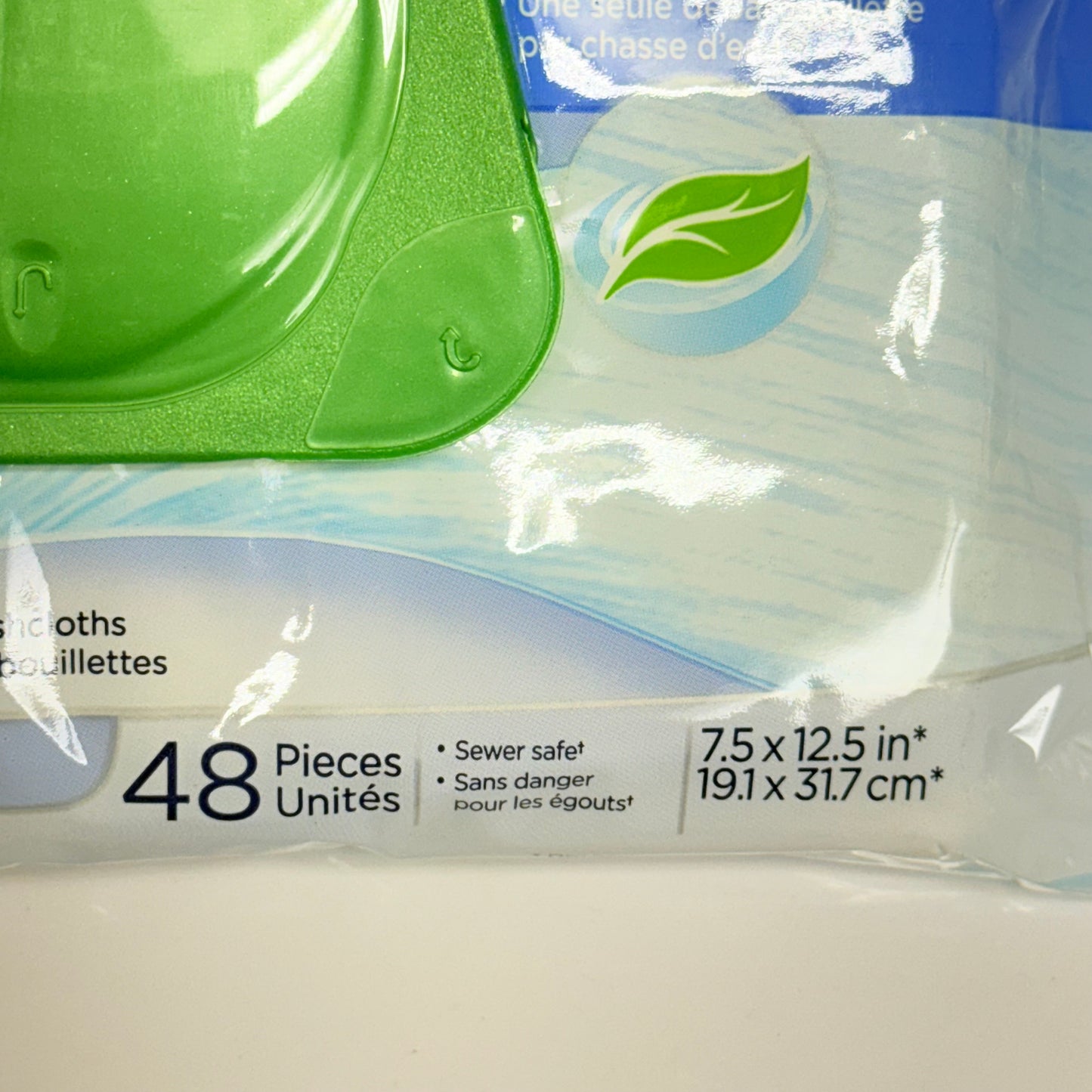 TENA (12 PACK) Ultra Flush Washcloths Gently Cleanses Pack 48ct (7.5 X12.5 in) BB 09/26