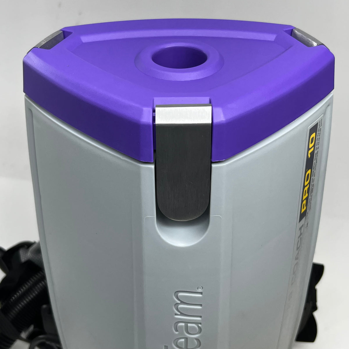 PROTEAM Super Coach Pro 10 Commercial Backpack Vacuum Cleaner Sz 23"H Grey 1073110