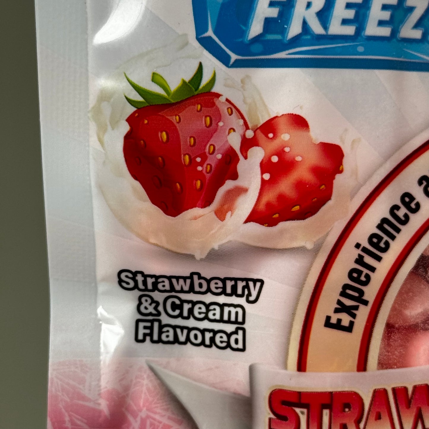 FUN FACTORY (3 PACK) Freeze Dried Candys Strawberries & Cream 1.2oz BB 05/26