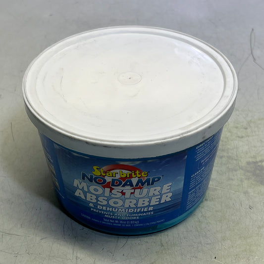 STAR BRITE (2 PACK) No Damp Moisture Absorber Dehumidifier 36 oz White 85401
