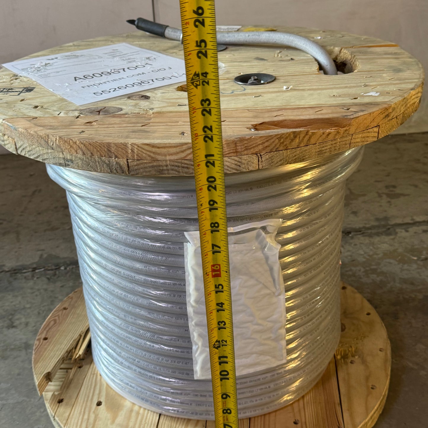 SOUTHWIRE Telcoflex lll 4/0 AWG Power Cable Grey 600V Sz 350 ft
