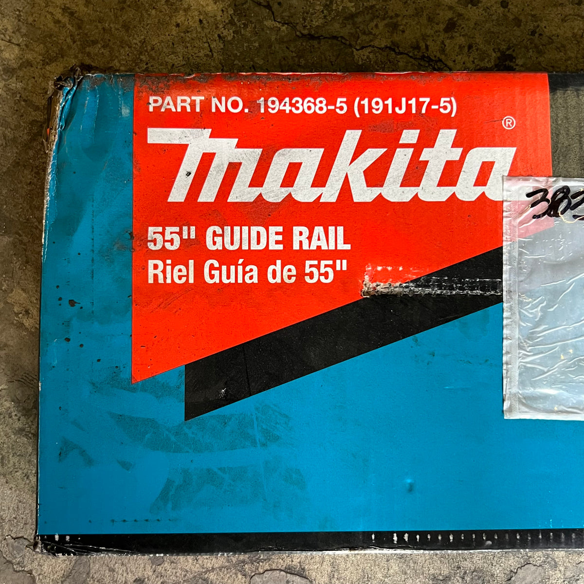 MAKITA 55" Plunge Saw Guide Rail 55" Grey 194368-5