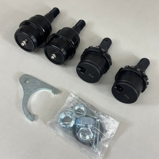 SYNERGY MFG Dodge Ram Adjustable Ball Joints Kit Black 4123-INST