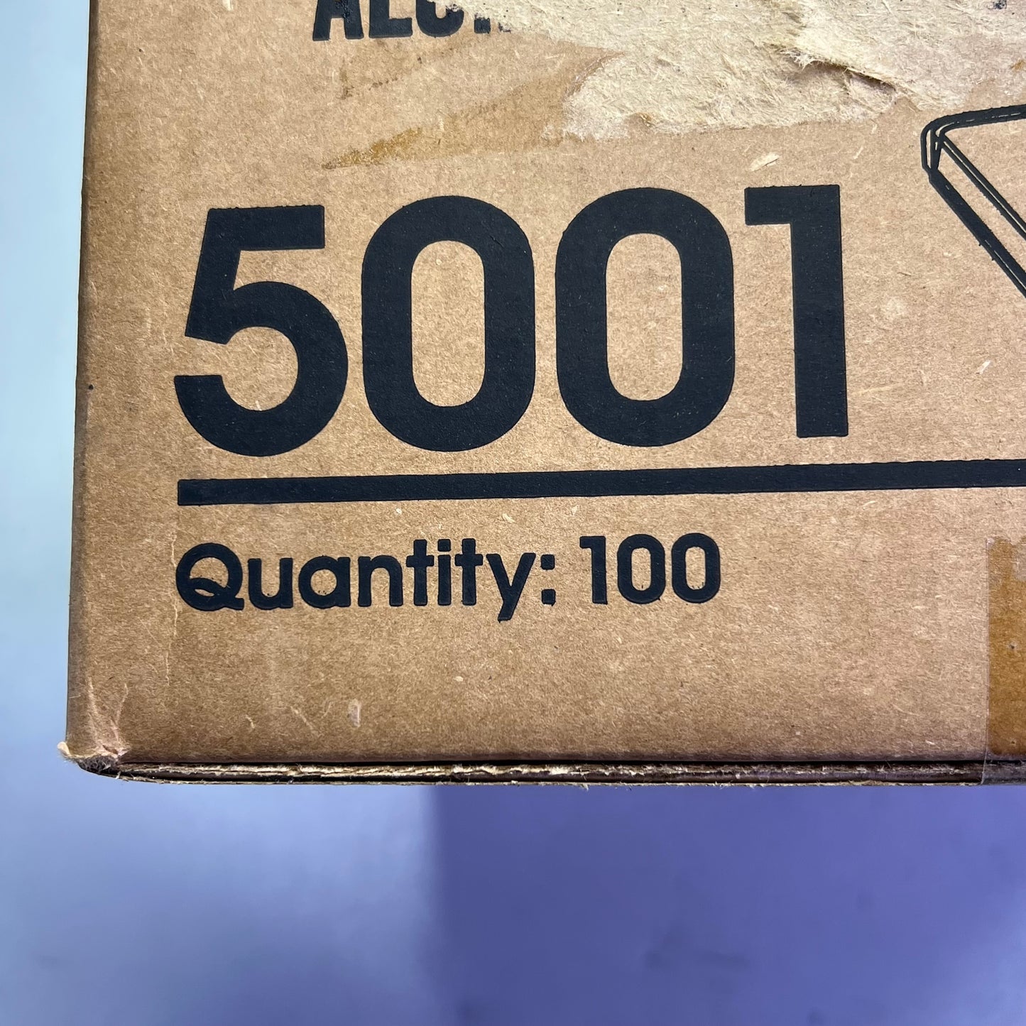 ZA@ WESTERN PLASTICS (100 PACK) Half Steam Foil Lid Chrome 5001