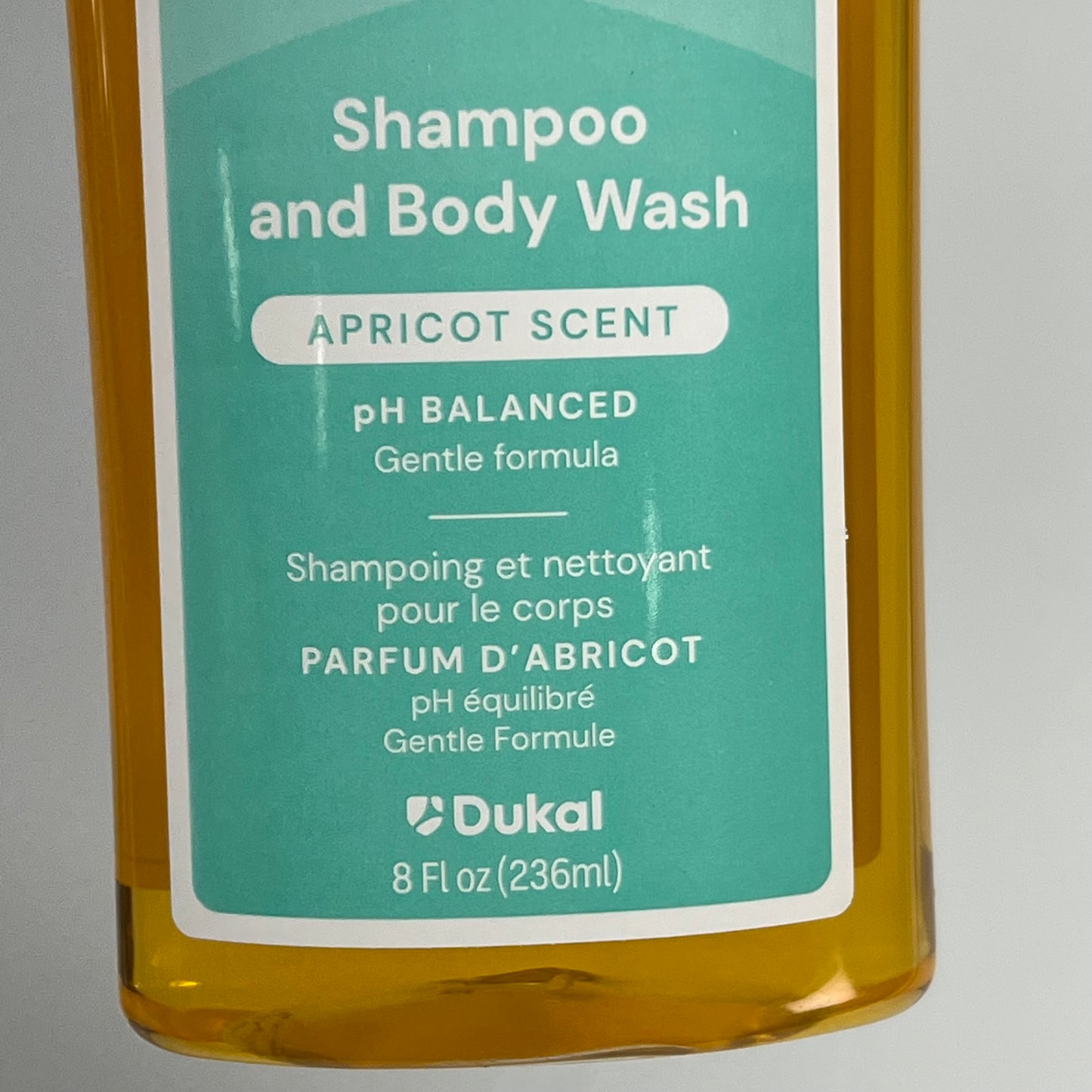 ZA@ DAWNMIST (6 PACK) Shampoo & Body Wash Apricot Scent Ph Balanced 8 Fl Oz  Orang|e VI08026