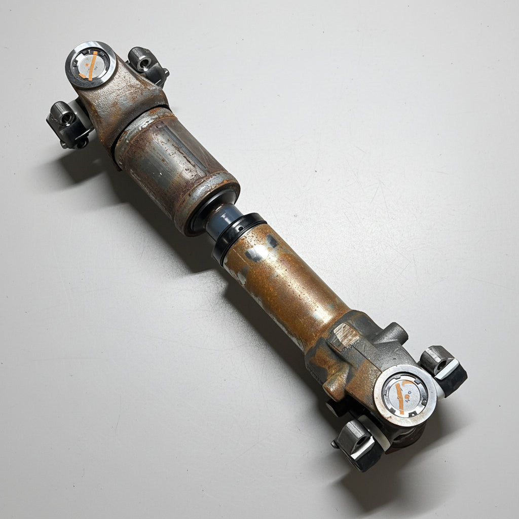 MERITOR RPL20 Genuine Tandem Interaxle Drive Shaft 20RHS003B043 (Used-Rusty)