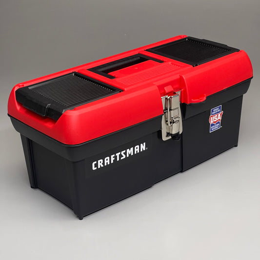 Craftsman Tool Box 16"L x 8.5"W x 6.6"H CMST16901 Red/Black