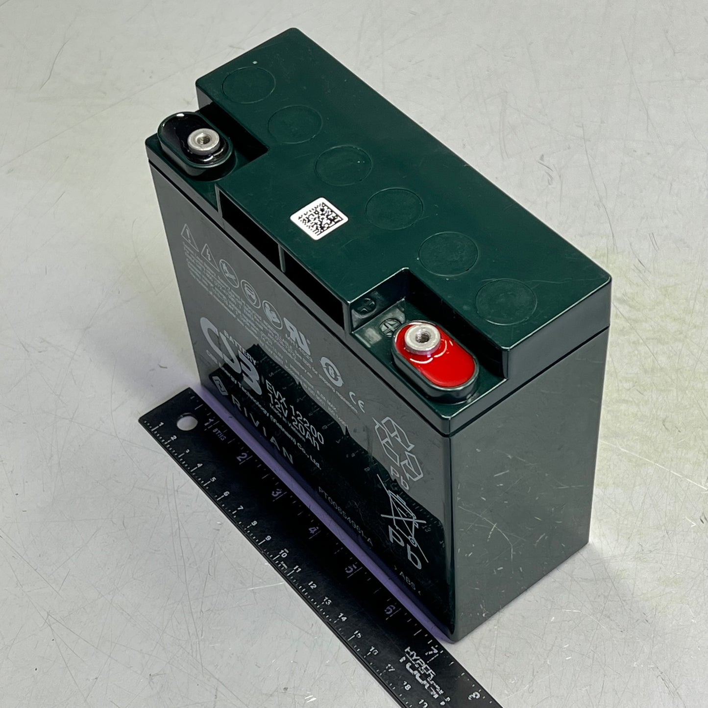 CSB Battery 12V EVX 12200 FOR Deep Cycle Applications 20Ah Green PT00654961-A