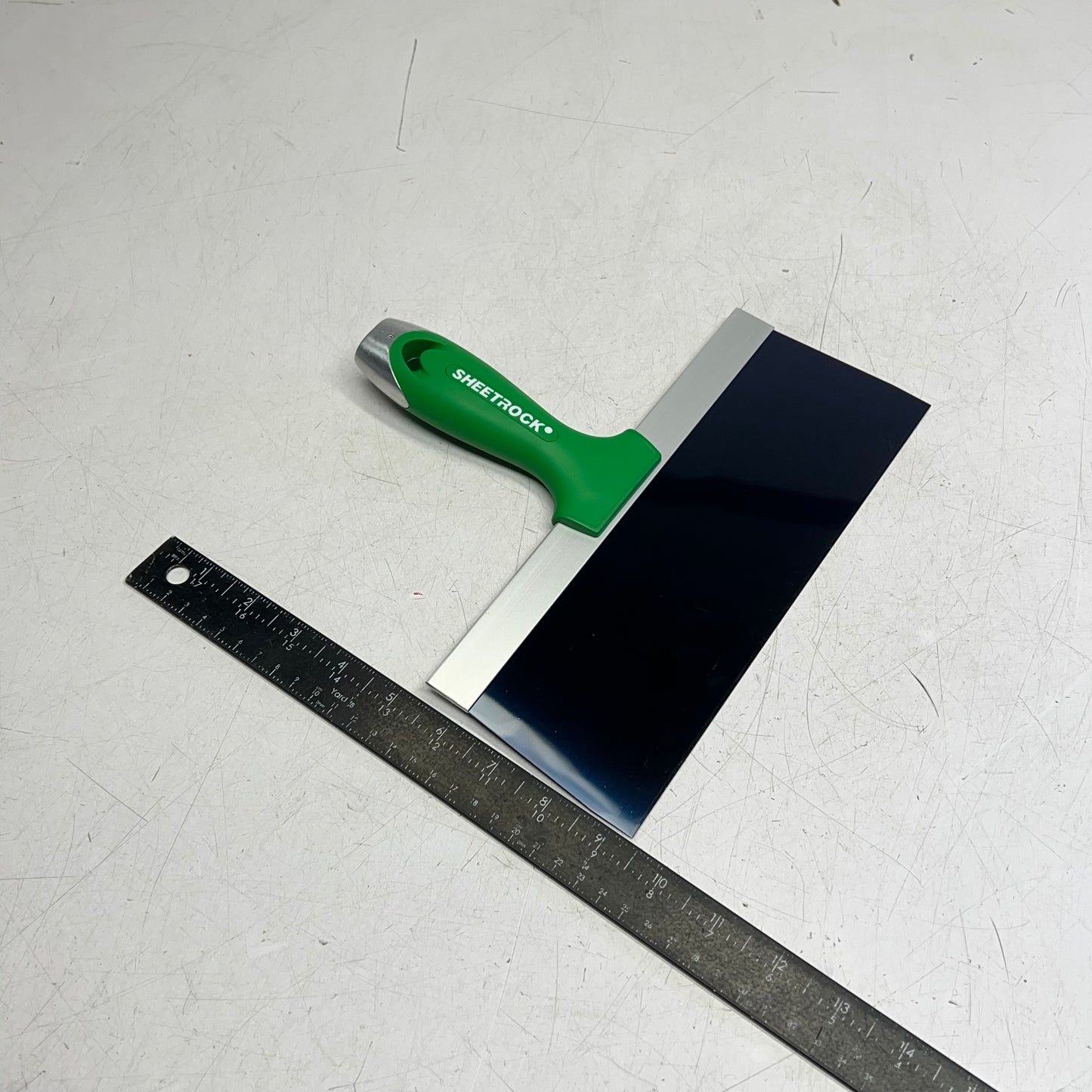 SHEETROCK Stainless Classic Professional Taping Knife 10" Blue Steel 340114